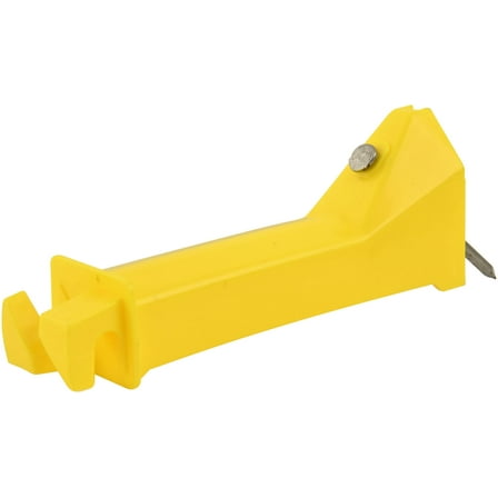 WOOD POST INSULATOR EXTENDER YELLOW 15 PACK