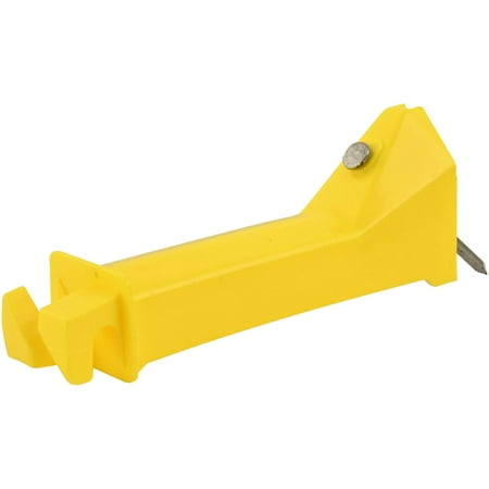 UPC: 0038923035250 | Dare Nail-On Yellow Polyethylene Electric Fence Insulator (15-Pack)