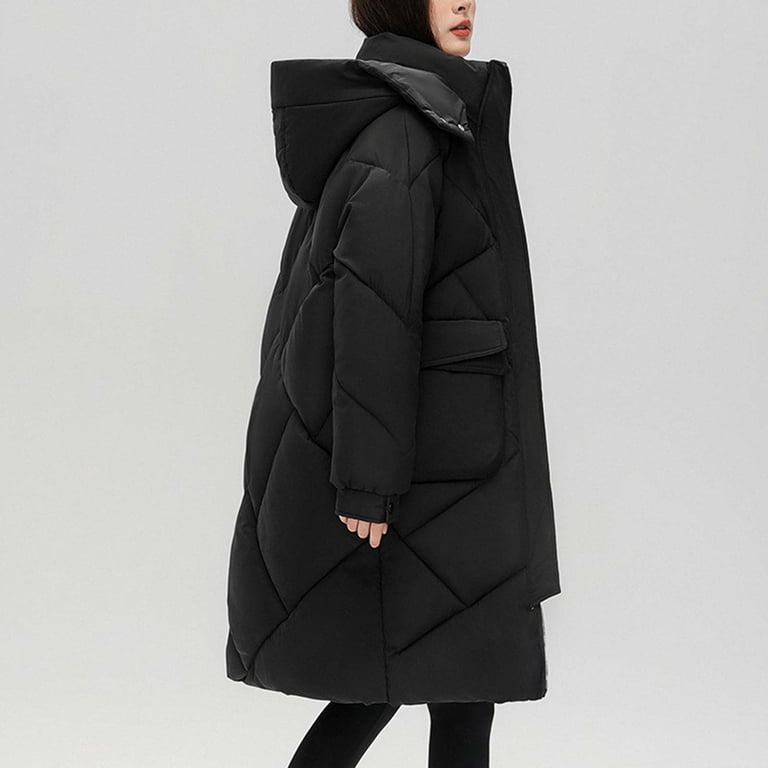 winter dress jackets Women's Coats Fashion Loose Long Sleeve Cotton-Padded Jacket Long Frock Coat for Women Clothing for Women Fall Jacket Womens Coats 2XL PQ 1935 A BEAUTIFUL LADY Size:38 Regular Jacket+32 Waist Adjustable 28to34)(Height: 5’7”to6)(Neck 15-16.5:S-M Product Description