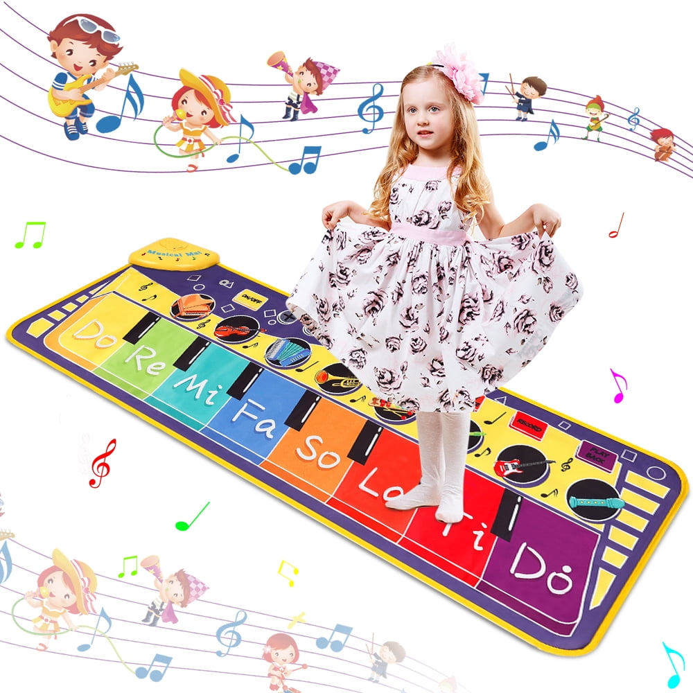 LAYADO Music Piano Mat for 13 Years Old Girls Electro Dance Mat