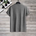 thumbnail image 6 of Luvrsol Tshirts for Men Stretch Solid Crew Neck Basic Tee Flexible Soft Layering Daily Undershirts S-2XL, 6 of 7