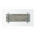 thumbnail image 2 of Safavieh Kayley Retro 2 Tier Glass Coffee Table, 2 of 8