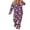 Black, variant on JYYYBF Women Christmas Pajamas Lounge Set Santa Christmas Tree Print Long Sleeve Tops and Pants 2 Piece Loungewear Outfits