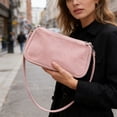 thumbnail image 1 of Bolso de hombro de pana Bolso casual - Bolso cruzado vintage bajo la axila, cierre ligero con cremallera, accesorio versátil para la moda diaria, 1 of 6