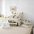 thumbnail image 5 of Feelyou Cartoon Elf Princess Bedding Comforter Set 7pcs, Fairy Tale Nutcracker King Bedding Sets, Christmas Tree Gift Reversible Bed Sheets, Luxury Bedroom Decor, 3pcs, 5 of 7