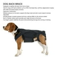 thumbnail image 7 of Hfnggwee Adjustable Dog Back Brace - Support for IVDD, Arthritis & Spinal Recovery, Post-Surgical Rehabilitation Aid for Herniated/Slipped Discs A329-412, 7 of 7