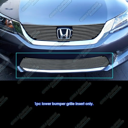 Honda Accord Billet Grille - Fits 2013-2015 Honda Accord Sedan Bumper Billet Grille Insert