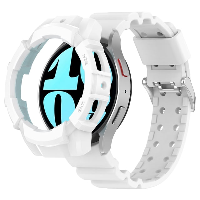 Pulsera deportiva de silicona de 40 mm con juego de fundas de correa duraderas para Smart
