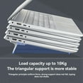 thumbnail image 5 of Mini Laptop Soporte Portátil Plegable Laptop Cooling Pad Laptop Keyboard Lift Stand Soporte Ajustable Pies de Apoyo A, 5 of 5