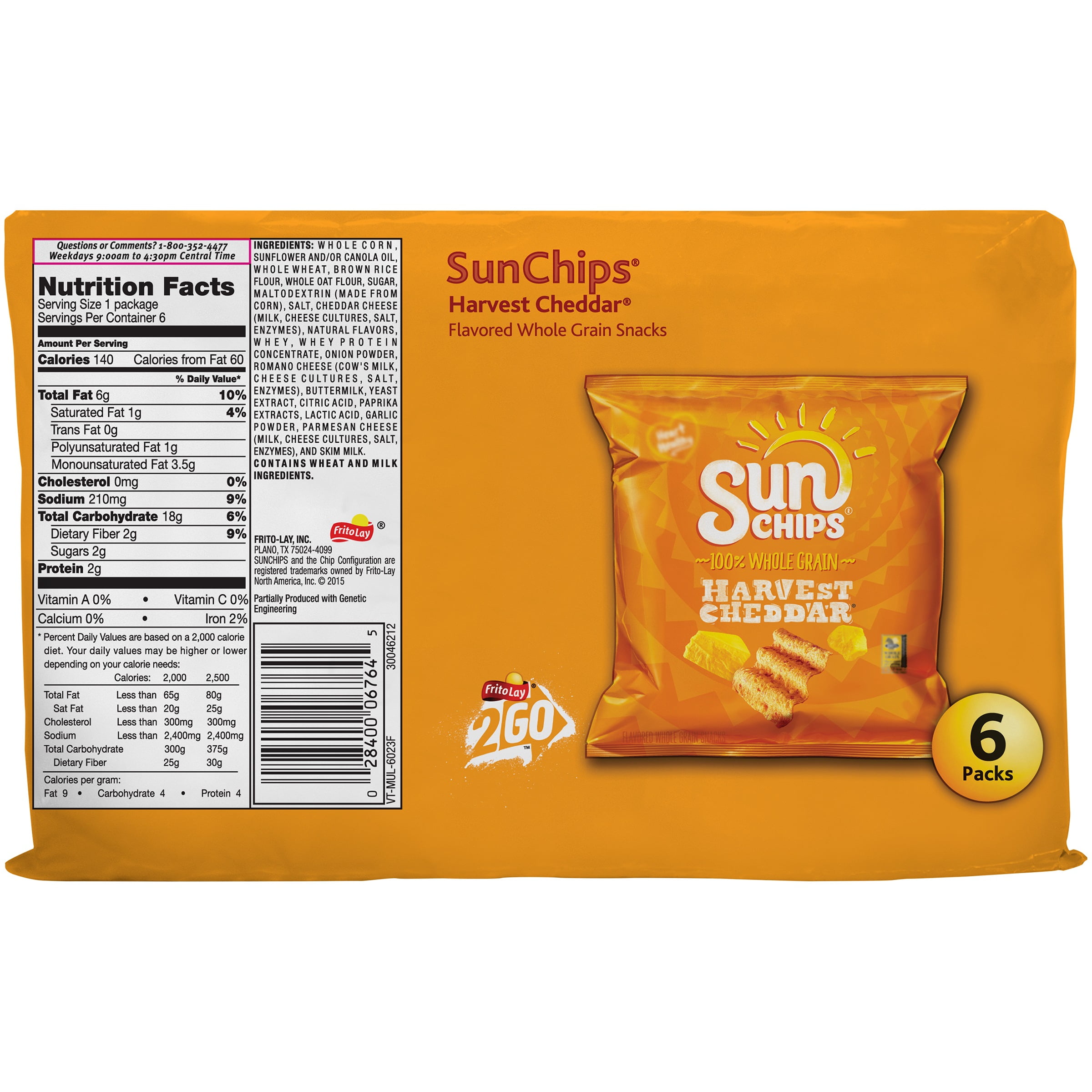 Cheddar Sun Chips Nutrition Facts Nutrition Ftempo