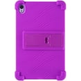 thumbnail image 2 of elitegadget Case for onn. 7" Tablet (2024 Model) - Soft Slim Lightweight Protective Silicone Stand Cover Case + 1 Random Color Stylus (Purple), 2 of 6