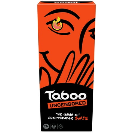Taboo Uncensored Party Game for Adults Only, Hilarious Adult Party Board Games, Ages 17 