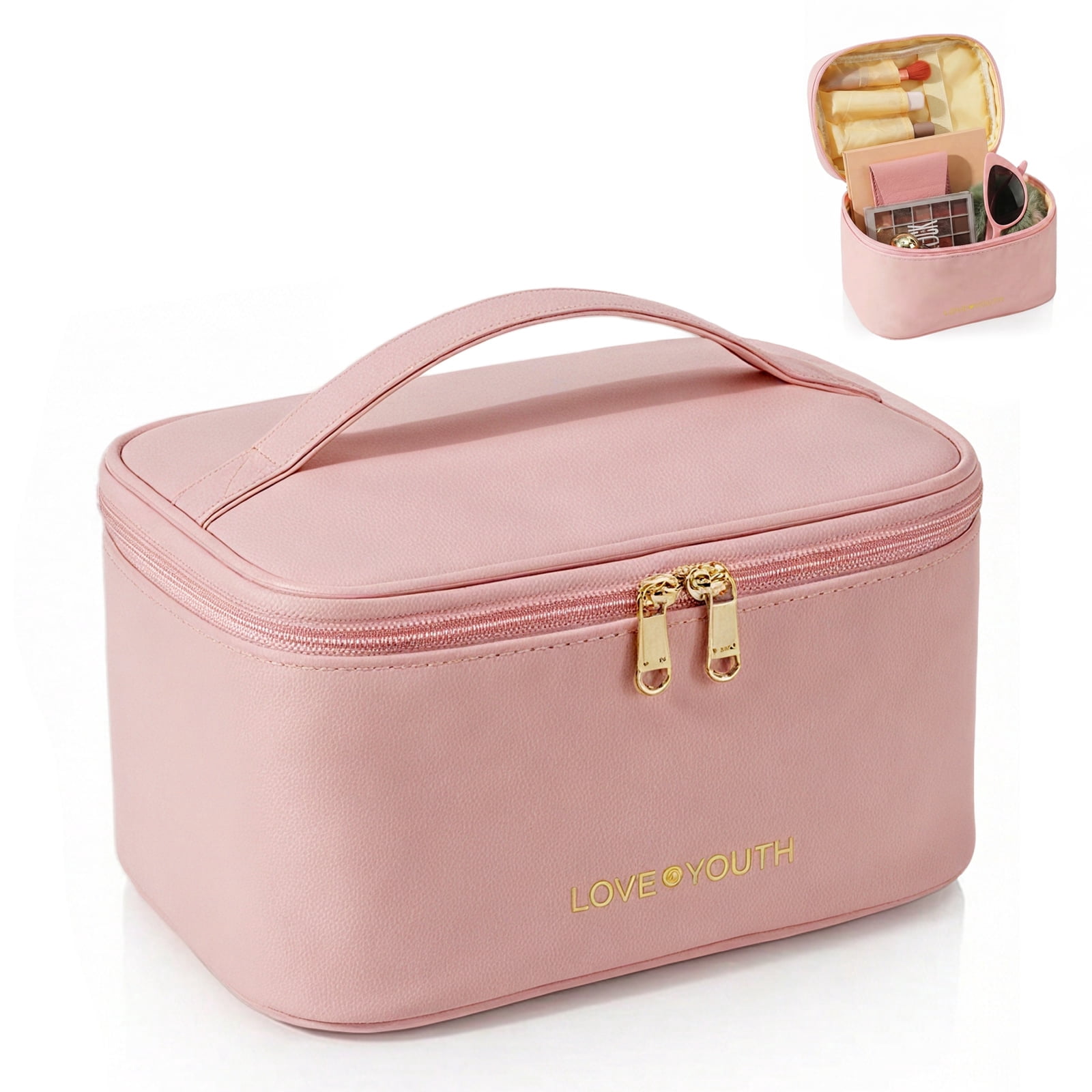 1790 Cosmetic Travel Bag - Lightweight Makeup Case Organizer