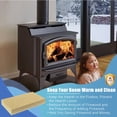 thumbnail image 2 of Protalwell Woodstove Firebricks, Fire Bricks, Size 9" X 4-1/2" X 3/4", High Temperature Resistant Fire Bricks Replacement for Woo, 2 of 7