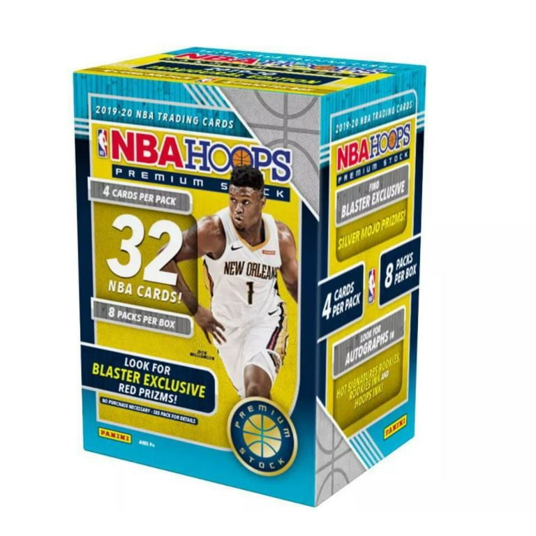 2019-20 NBA Hoops Premium Stock Basketball - Blaster Box - 32