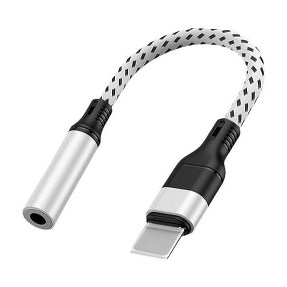 White (B) for Lightning to 3.5mm$Applicable to Apple iPhone mobile phone adapter for lightning to 3.5 headphone adapter cable listening to music Bluetooth call