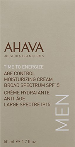 ahava men's age control moisturizing cream
