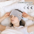 thumbnail image 3 of Soft and Comfortable Sleeping Earmuffs with Headband - Cozy Ear Warmers for Men and Women, Ideal for Travel, Work, and Rest, 3 of 5
