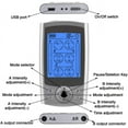 thumbnail image 5 of Dual Channel Unit 24 Modes Muscle Stimulator for Pain Relief Treatment, Electronic Pulse Massager Muscle Massager with 10 Pads, Dust Proof Drawstring Storage Bag, Fastening Ties black, 5 of 5