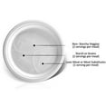 thumbnail image 2 of Precise Portions 10-inch Compostable Dinner Plate (Set of 25) Nutrition Guiding Plates, Dinner Paper Plates, Light Weight Plates, 2 of 5