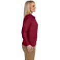 thumbnail image 3 of Devon & Jones Polo à Manches Longues Pima Piqué pour Femmes, 3 of 3
