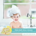 thumbnail image 3 of Spasilk Washcloth Wipes Set for Newborn Boys and Girls, Soft Terry Washcloth Set, Pack of 10, Yellow Dots, 3 of 7