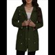thumbnail image 1 of Abrigo Impermeable con Capucha para Mujer, Ligero y Plegable, Cortavientos Verde M, 1 of 10