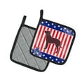 thumbnail image 2 of Carolines Treasures BB3301PTHD AUSA Patriotic merican Water Spaniel Pair of Pot Holders , 7.5HX7.5W, multicolor, 2 of 3