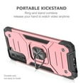 thumbnail image 5 of Samsung Galaxy S22 Case, Rosebono Hybrid Slim Colorful Armor Cover Case With Adjustable Integrated 360 Degree Rotating Ring Kickstand For Samsung Galaxy S22 (Rose Gold), 5 of 6