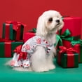 thumbnail image 4 of Vestido navideño Fitwarm con bastones de caramelo para perros pequeños talla XS, 4 of 8