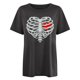 thumbnail image 5 of Tops Para Mujer, Camisetas Para Salir, Camiseta Informal, Camisetas de Esqueleto, Camiseta Divertida de Manga Corta, Camiseta Estampada, Blusa, Regalo Odeerbi ODB149812, 5 of 6