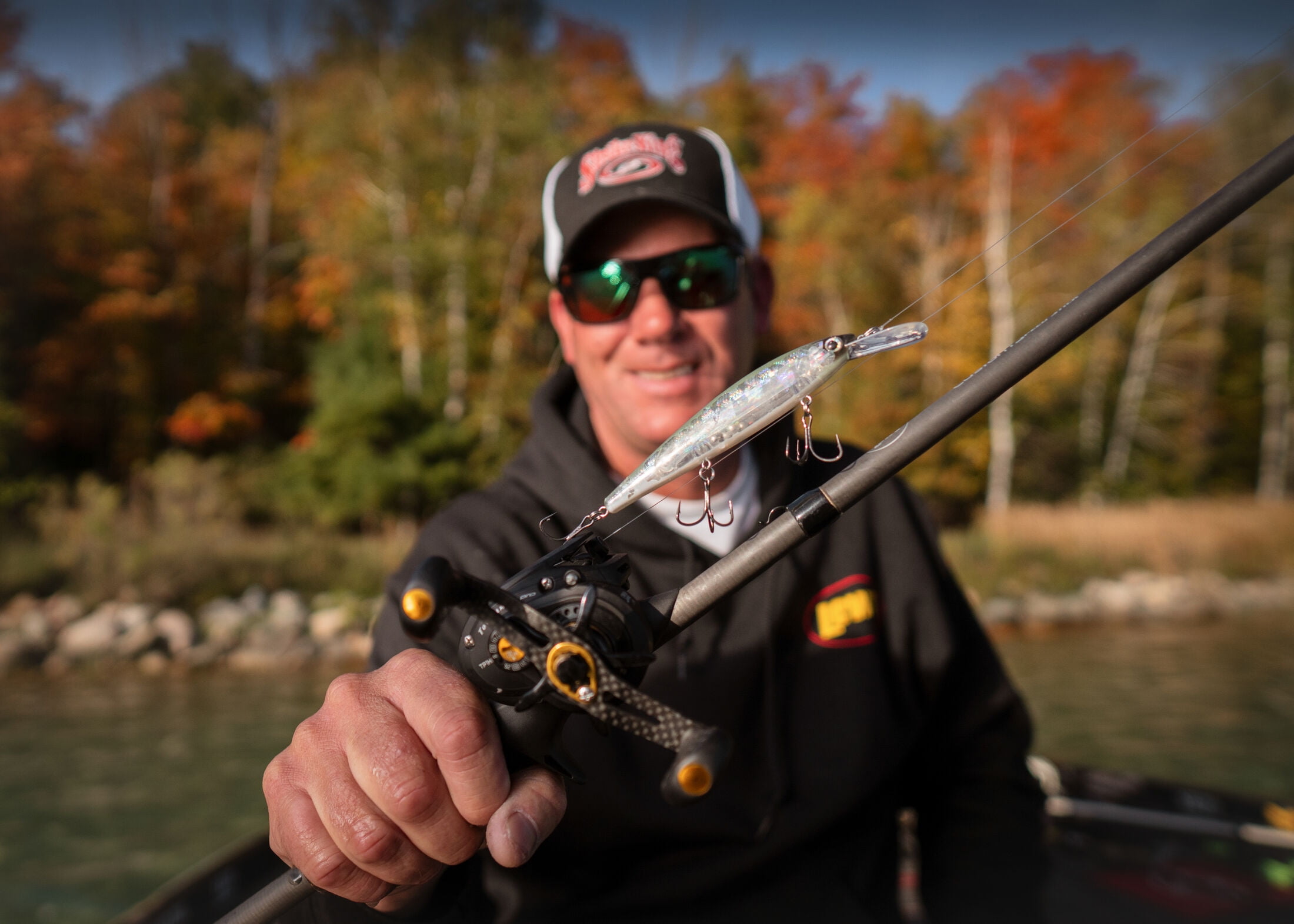 Lew's Tournament Pro LFS Speed Spool Baitcast Fishing Reel, 7.5:1 Gear Ratio, Right-Hand Retrieve, Black