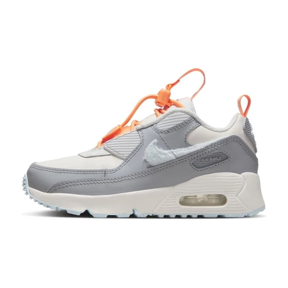 Little Kid's Nike Air Max 90 Toggle SE Summit White/Glacier Blue (DQ6947 100) - 12