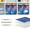 thumbnail image 4 of Yayeee Foldable Storage Basket for Shelves Waterproof Cloth Bins, Galaxy Pattern, 4 of 7