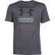thumbnail image 1 of Under Armour - Camiseta Foundation de Manga Corta para Hombre (Carbón Medio Jaspeado, Grafito, Negro), 1 of 4