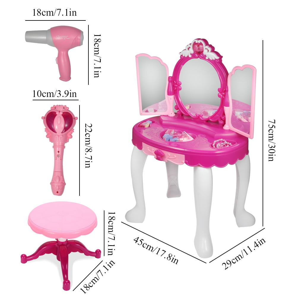 girls play dressing table