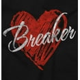 thumbnail image 2 of Heartbreaker Funny Valentines Day Hoodie Sweatshirt Women Brisco Brands S, 2 of 6