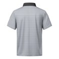 thumbnail image 5 of Summer Lapel Pinstripe Shirt for Men - Casual Short - Sleeved T - Shirt, Ripstop Fabric, Durable & Comfortable, Multiple Sizes, Ideal for Outdoor, 5 of 6