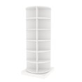 thumbnail image 6 of Pouseayar 360 Rotating Shoe Cabinet 6/7 Tiers High-heeled Shoes Display Cabinet Cylindrical Organiser, 6 of 7