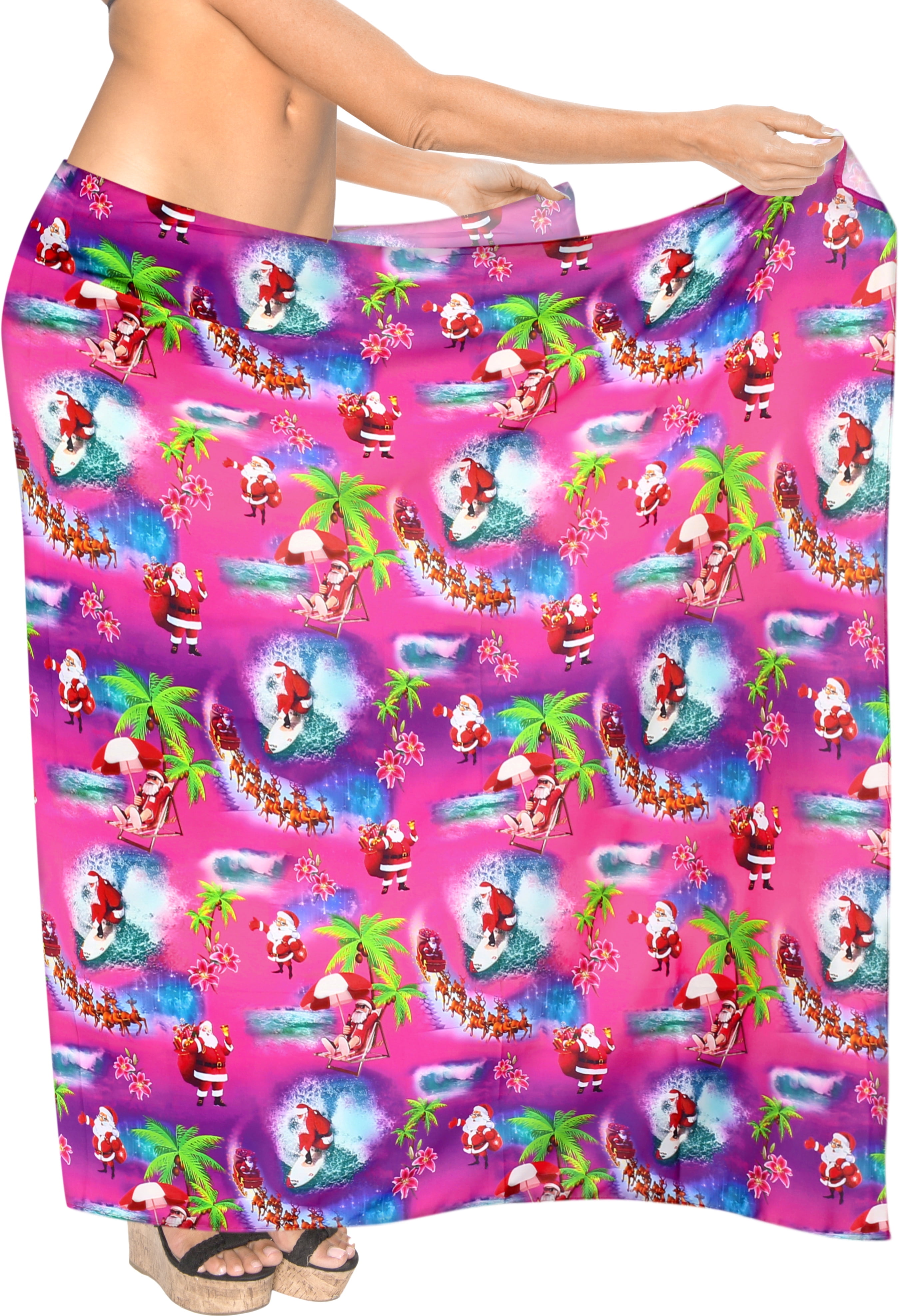 santa claus swimwear