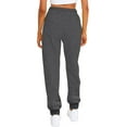 thumbnail image 3 of Grianlook Womens High Waisted Sweatpants Drawstring Jogger Sweat Pants Cinch Bottom Workout Gym Trousers with Pocket Dark Gray L, 3 of 3
