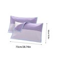 thumbnail image 3 of Bdday Coarse Cloth Pillowcase Towel Single Padded Four Seasons Pillowcase Wrap Pillowcase Towel Absorbs Sweat and Breathes. Office Supplies, 3 of 6