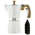 thumbnail image 1 of Grosche Milano 6-cup Espresso Maker with Frother - White, 1 of 6