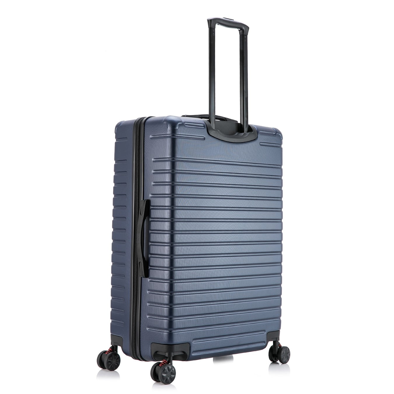 InUSA Deep 3-Piece Hardside Luggage Sets with Spinner Wheels, Handle, Trolley, (20"/24"/28"), Blue