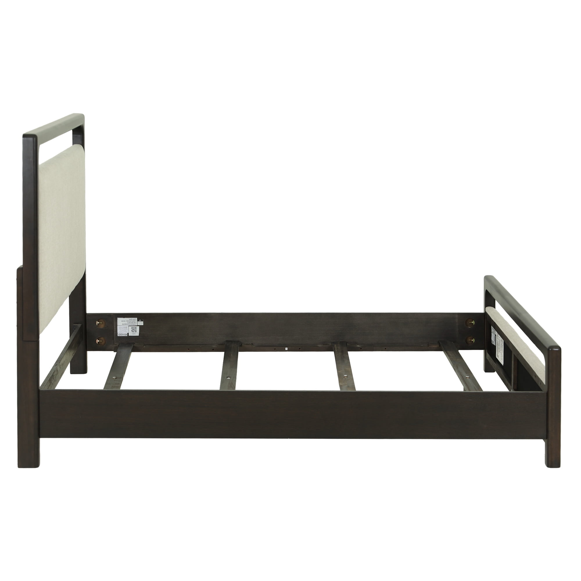 Steve Silver Sigmund Cream Upholstered King Bed Frame