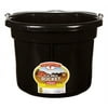 Little Giant 8 Quart Impact-Resistant Flat Back Bucket, Black