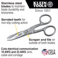 thumbnail image 2 of Tijeras Klein Tools 2100-9 de Acero Inoxidable 13 cm Paquete de 2, 2 of 7