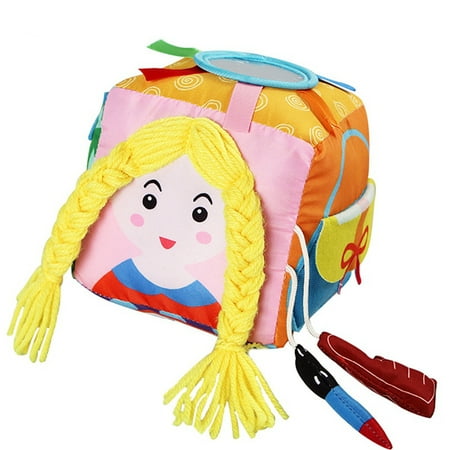 Activite Cube Soft Apprentissage Discovery Play Cube Tissu Block Jouet Pour Bebe Walmart Canada