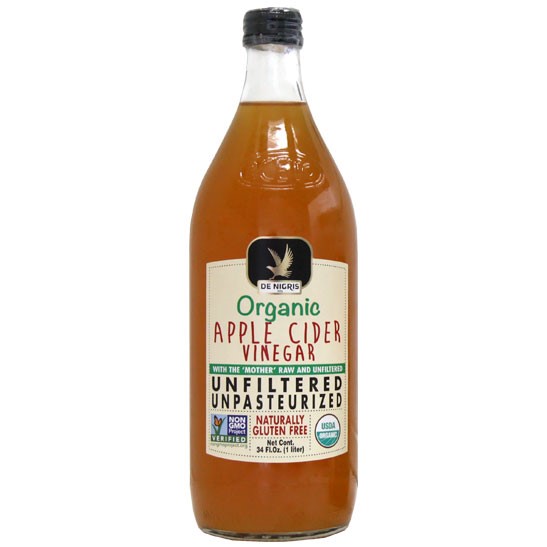 De Nigris Organic Apple Cider Vinegar, Raw & Unfiltered, 34 Fl Oz by DE NIGRIS