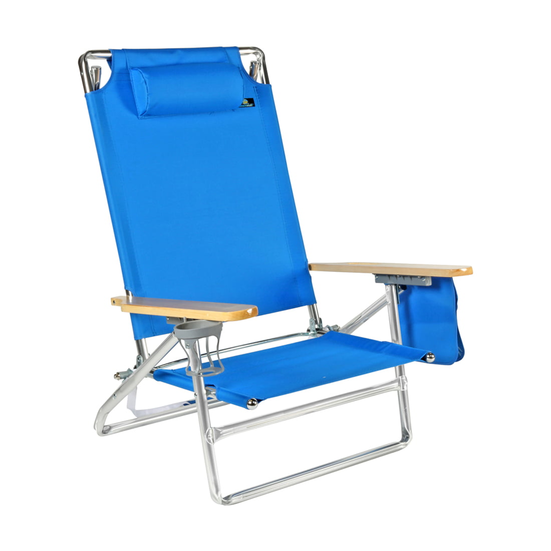 Minimalist Lie Flat Beach Chair for Simple Design